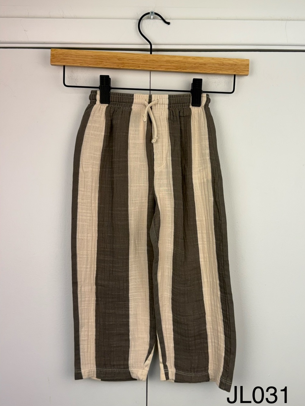 NWT ZARA Kids Textured Striped Pants 3Y 98cm
